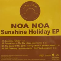 【12】 Noa Noa / Sunshine Holiday EP