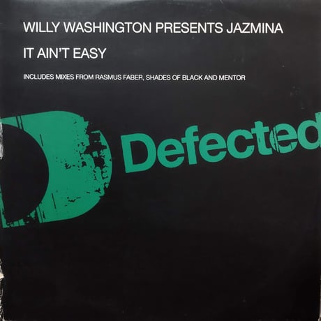 【12】 Willy Washington Presents Jazmina / It Ain't Easy