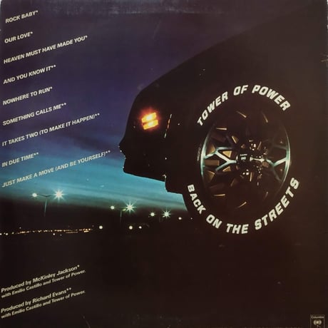 【LP】 Tower Of Power / Back On THe Street