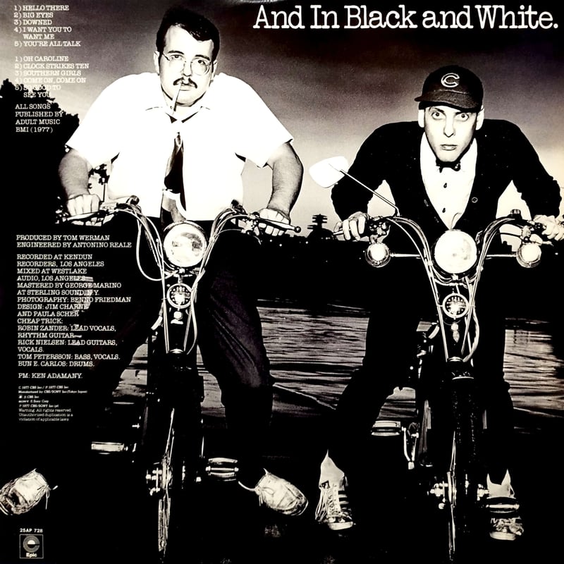 cheap trick オフィシャル限定 サインCD