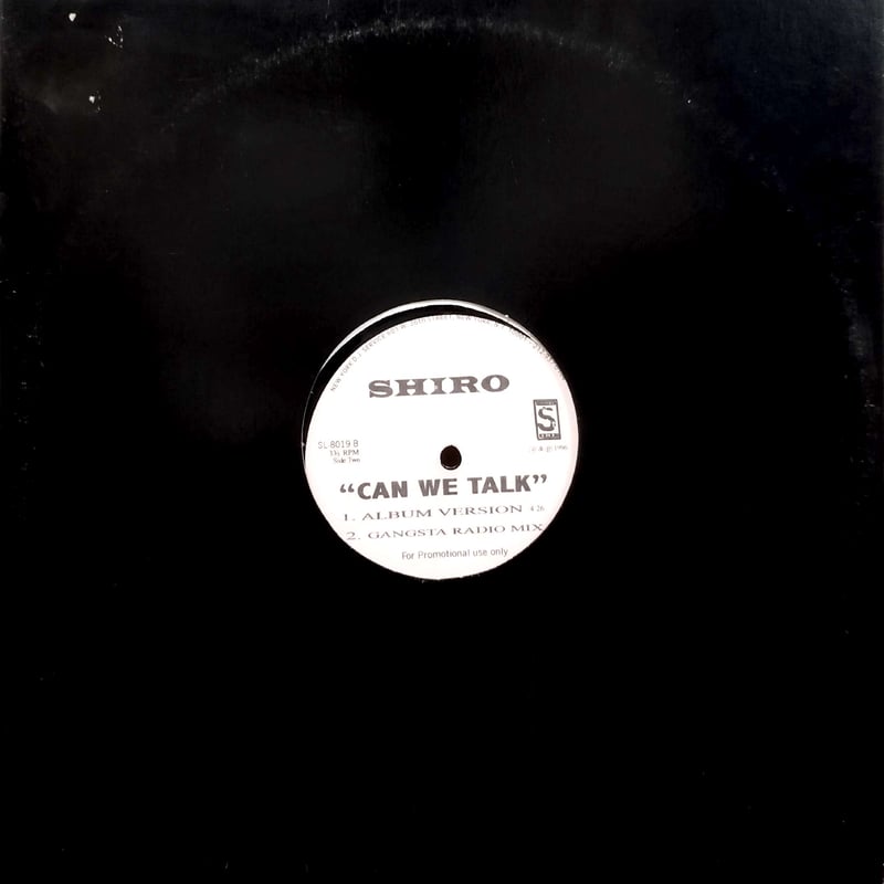 12】Shiro / Can We Talk | MeraMera Records