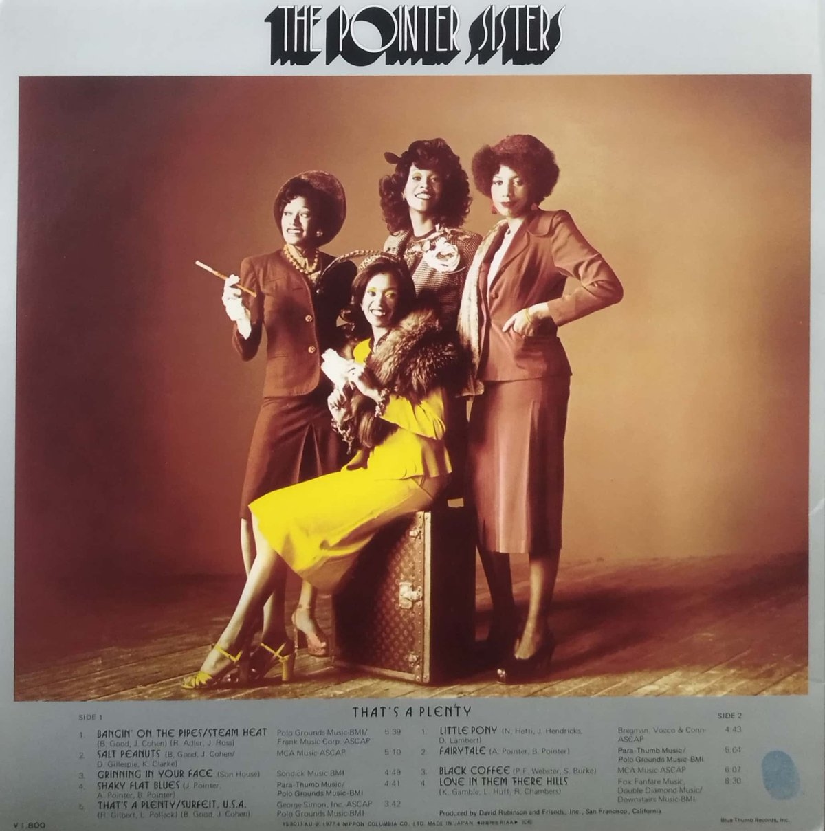 LP】The Pointer Sisters / That's A Plenty | Mer