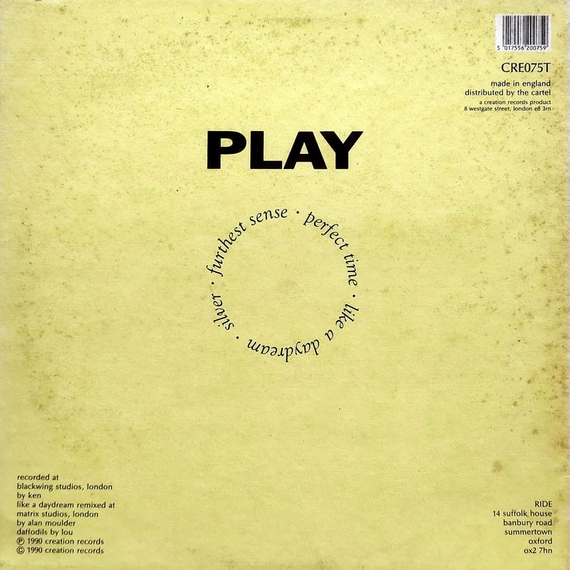 12】 Ride / Play EP | MeraMera Records