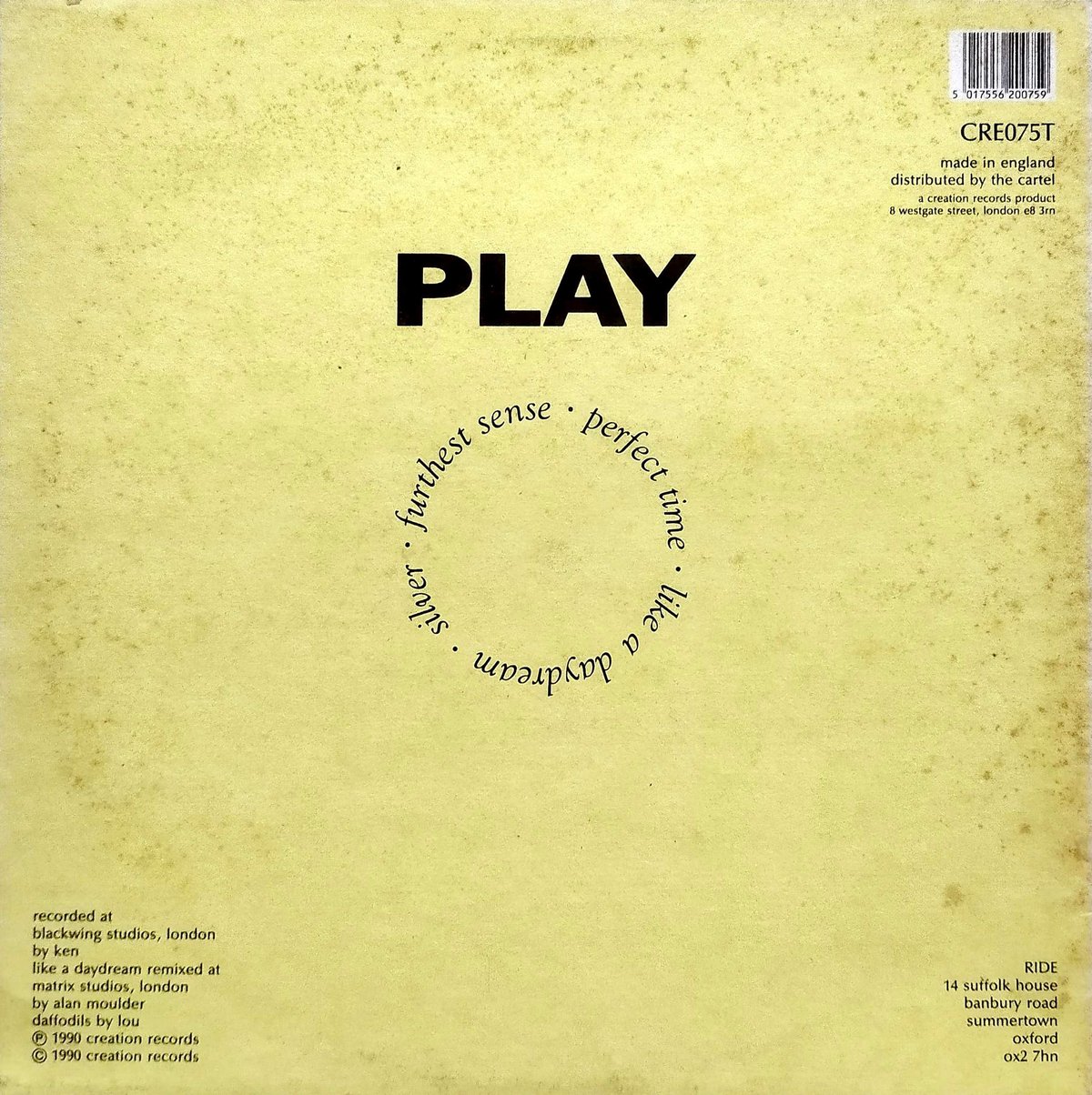 12】 Ride / Play EP | MeraMera Records
