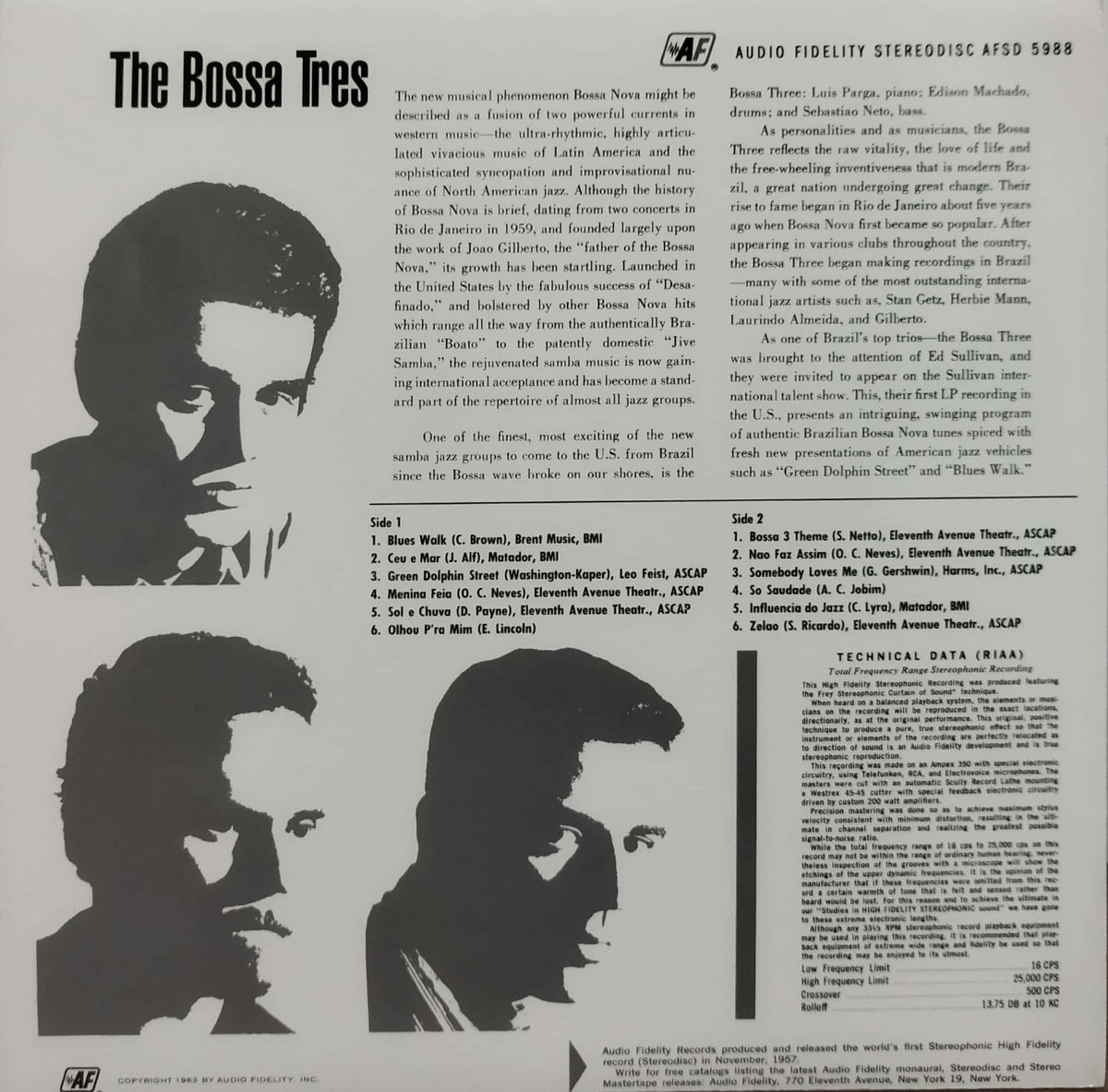 LP】The Bossa Tres / The Bossa Tres | MeraMera