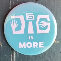 Mera Mera Record Original 38mm 缶バッチ / Dig Is More