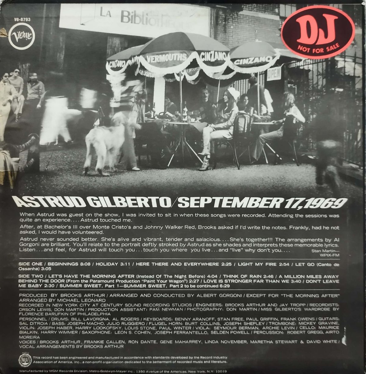LP】Astrud Gilberto / September 17 1969 | MeraM