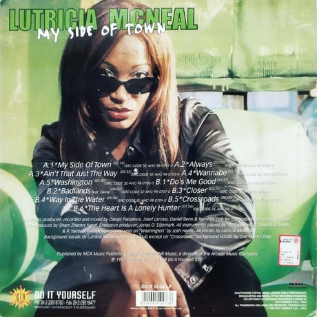 【LP】Lutricia Mcneal / My Side Of Town