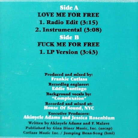 【12】 Akinyele / Love Me For Free