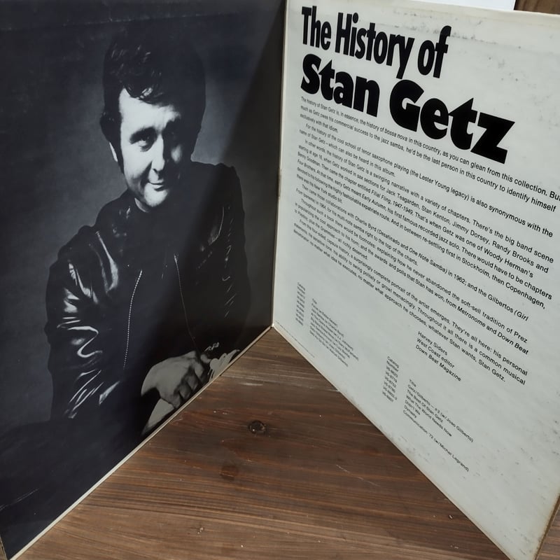 LP】Stan Getz / The History Of Stan Getz | Mera
