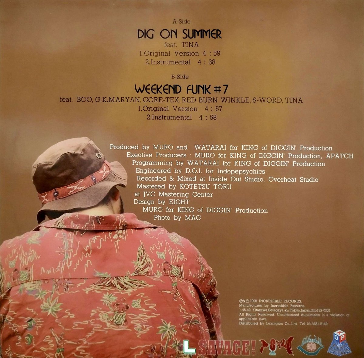 12】 Muro / Dig On Summer | MeraMera Records