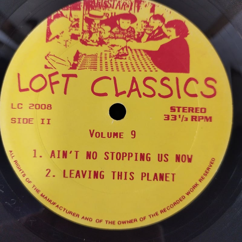 LOFT CLASSICS VOL.9 12インチ ガラージ DJ y157 12】VA / Loft Classics Vol 9 | MeraMera Records