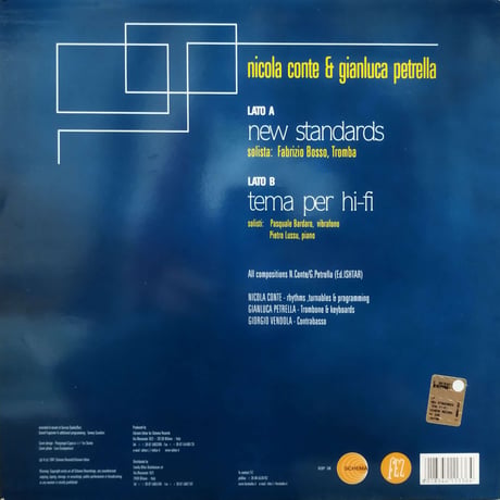 【12】  Nicora Conte & Gianluca Petrella / New Standards