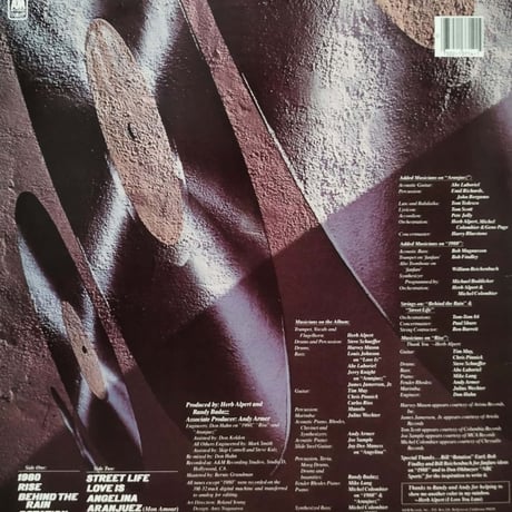 【LP】 Herb Alpert / Rise