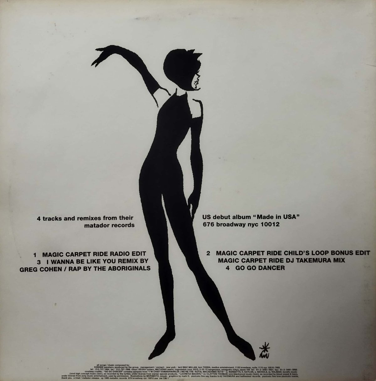 Pizzicato Five – Quickie ep 竹村延和 12】PIZZICATO FIVE