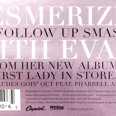 【12】 Faith Evans / Mesmerized