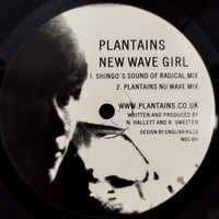 【12】 Plantains /  New Wave Girl / I Listen To The Plantains