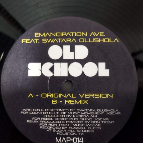 Emancipation Ave. Feat. Swatara Olushola / Old School