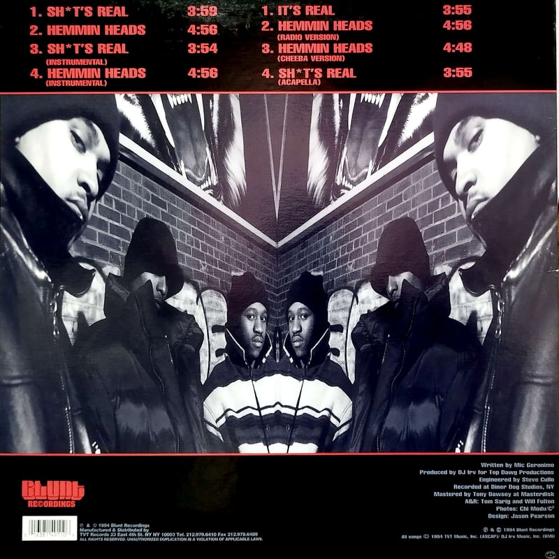 12】 Mic Geronimo / It's Real | MeraMera Records