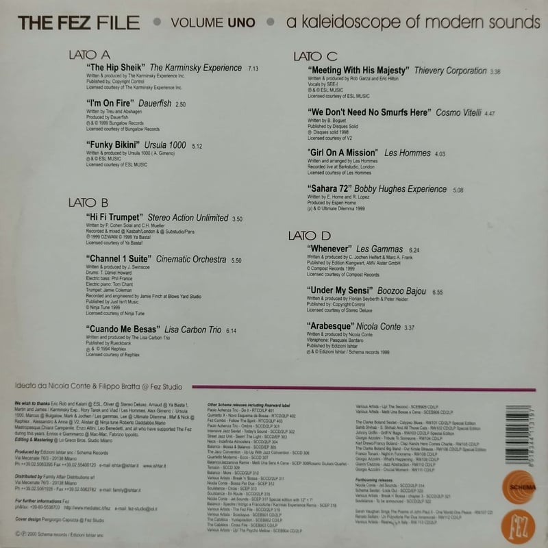 LP】VA / The Fez Lile Volume UNO | MeraMera Rec