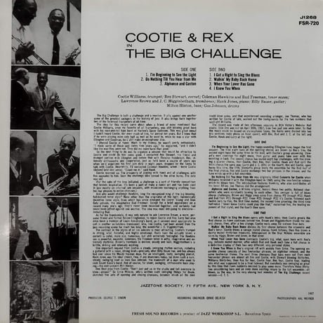 【LP】 Cootie & Rex / Cootie & Rex In The Big Challenge