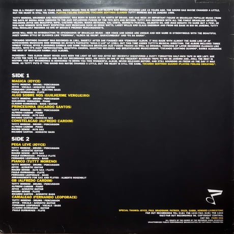 【LP】 Tutty Moreno And Friends – Tocando Sentindo Suando (Playing Feeling Sweating)
