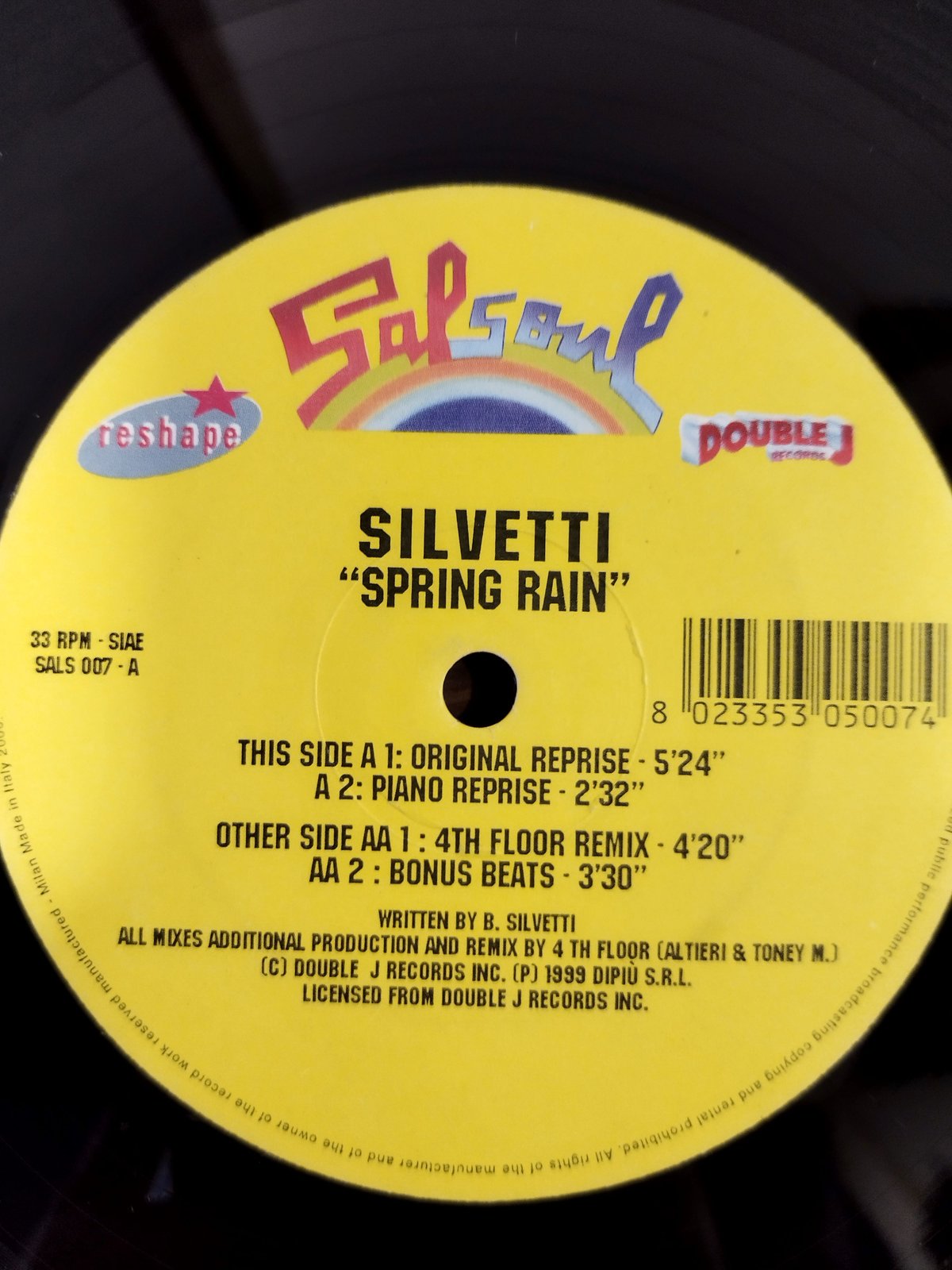 12】Silvetti / Spring Rain Original Reprise | M