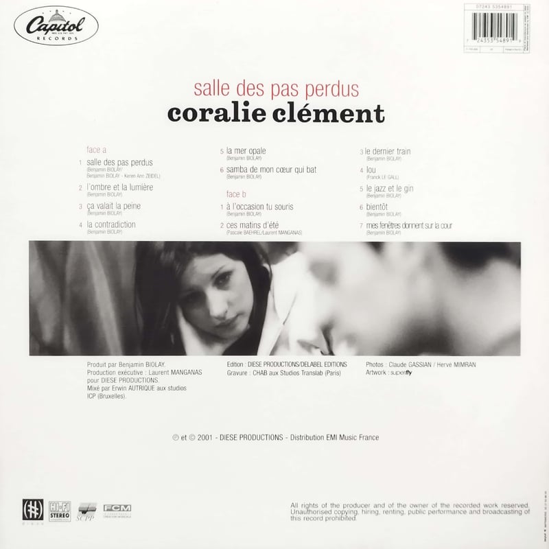 LP】Coralie Clement / Salle Des Pas Perdus | Me