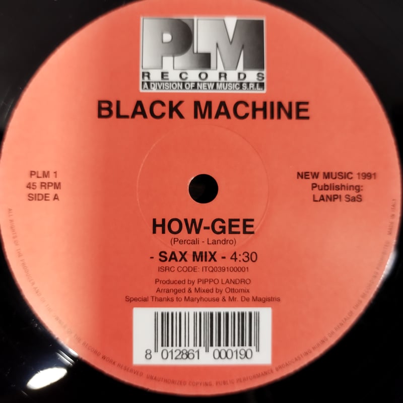 12】Black Machine / How-Gee | MeraMera Records