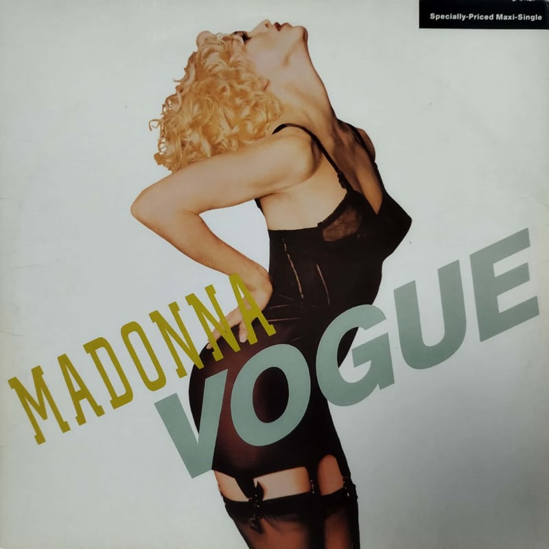 マドンナ　VOGUE　カナダ盤 オリジナル 12” シングルレコード マドンナ VOGUE カナダ盤 オリジナル 12” シングルレコード
