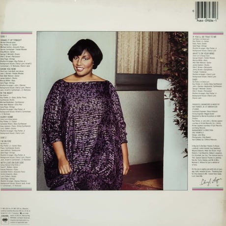 【LP】 Cheryl Lynn / In The NIght