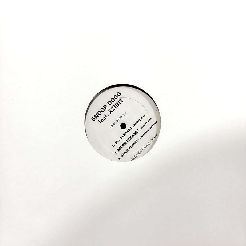 Snoop Dogg レコード6枚セットB-Please 他 12】 Snoop Dogg Feat Xzibit / B.Please Promo