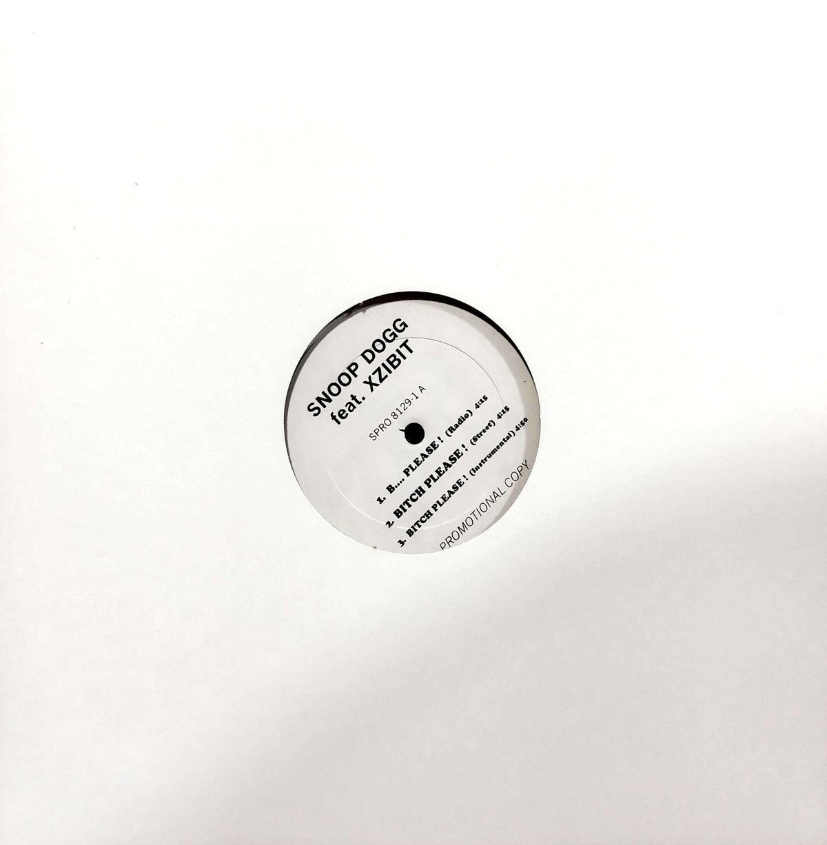 12】 Snoop Dogg Feat Xzibit / B.Please Promo