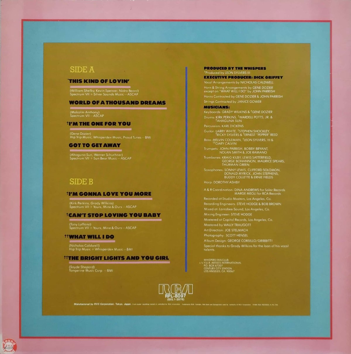LP】The Whispers / This Kind Of Lovin | MeraMer