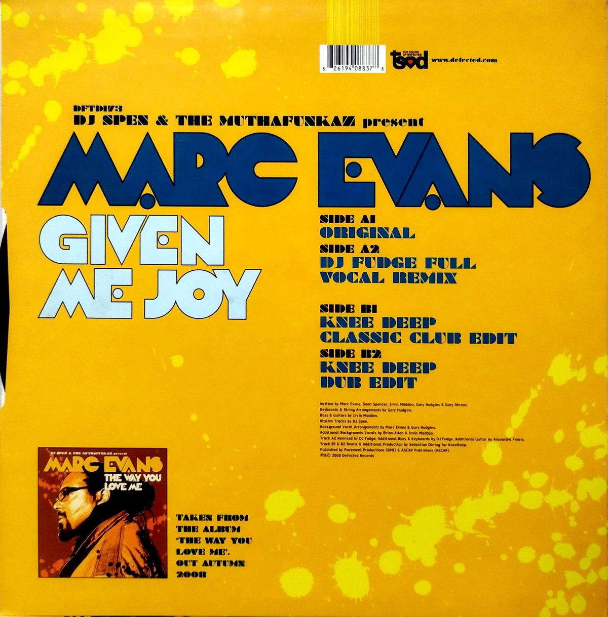 12】 Mark Evans / Given Me Joy | MeraMera Records