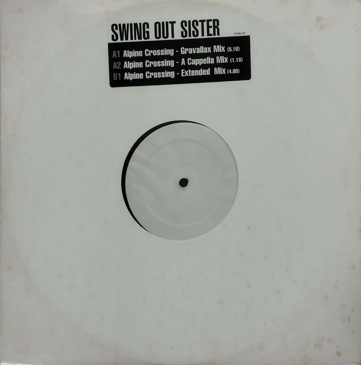 Swing Out Sister Alpine Crossing レコード 12】Swing Out Sisters / Alpine Crossing Remix |