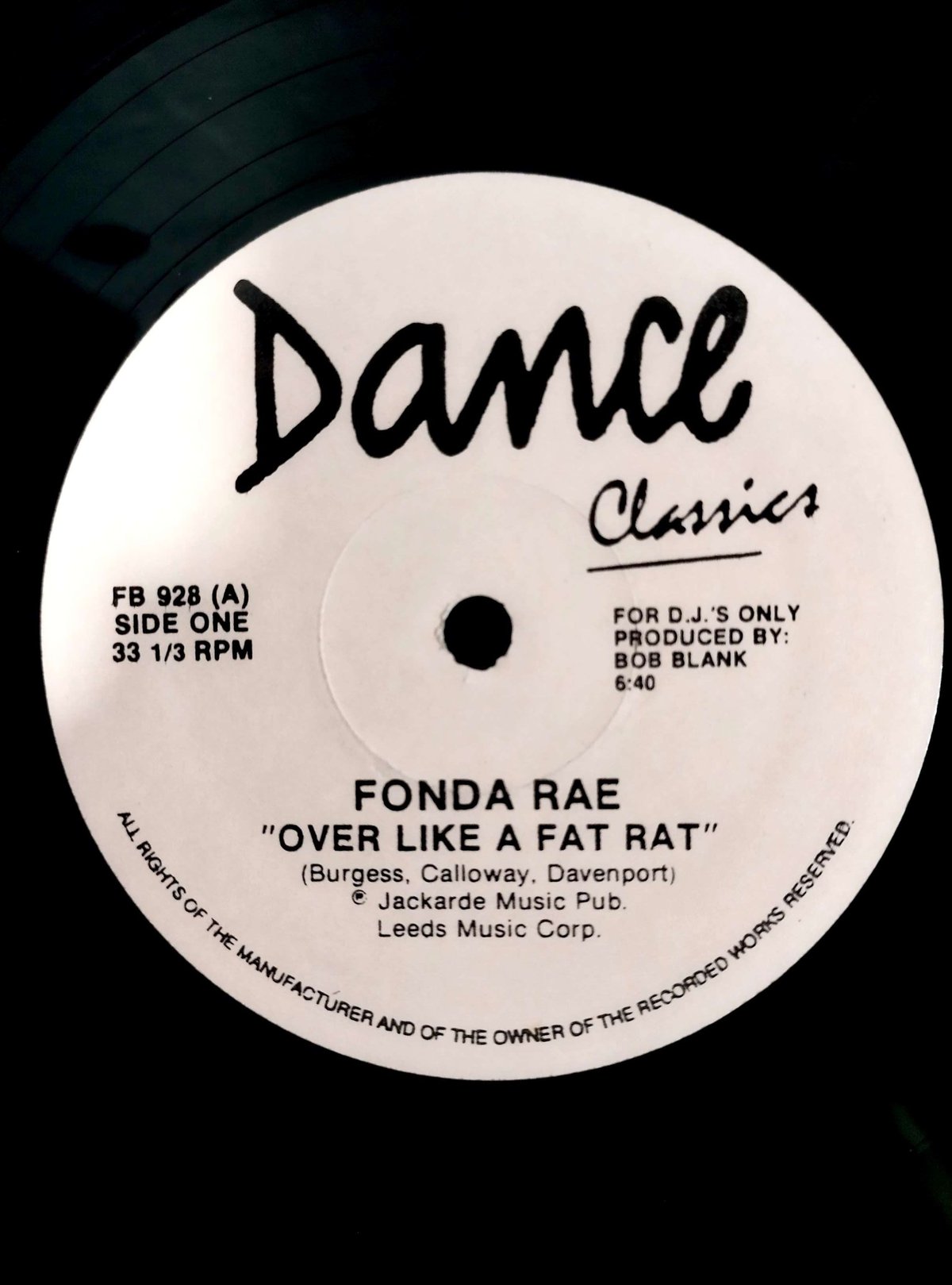 12】 Fonda Rae / Over Like a Fat Rat | MeraMera