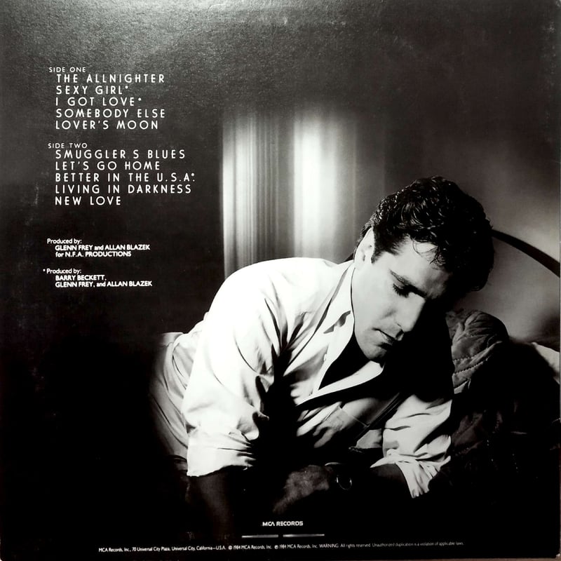 LP】Glenn Frey / The Allnighter | MeraMera Records