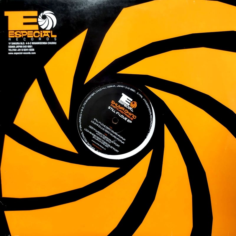 Shuya Okino/Still In Love EP,ESP041,沖野修也 SHUYA OKINO 沖野修也 / Still In love (THE MAN 45 EDIT) / ショート