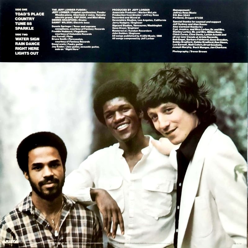 レコードThe Jeff Lorber Fusion Water Sign LP LP】The Jeff Lober Fusion / Water Sign | MeraMe