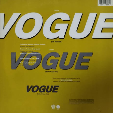 【１２】Madonna / Vogue