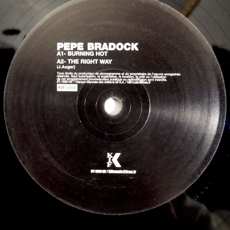 12】Peoa Bradock / Burning Hot | MeraMera Records