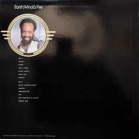 【LP】 Earth Wind & Fire / Gold Disc ( Best Album )