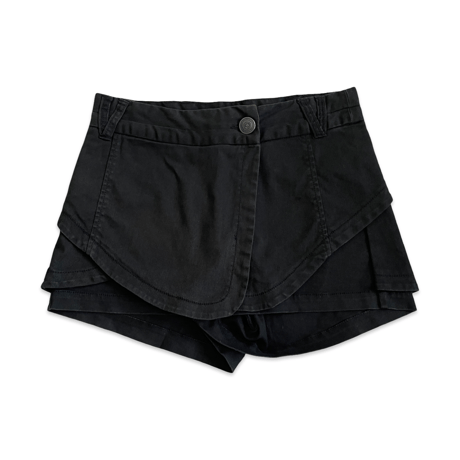 Black Layered Skort