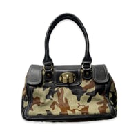 Camouflage Calf Hair Bag