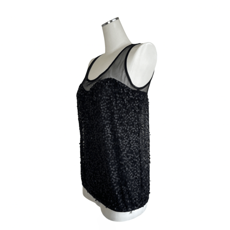 Sequin Mesh Tank