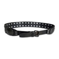 CK Studded Leather Belt