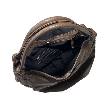 Gathered One Shoulder Bag