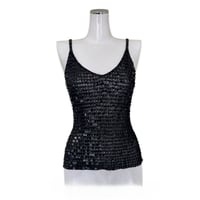Black Sequin Camisole