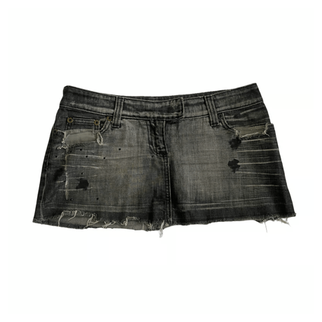 Denim Mini Skirt